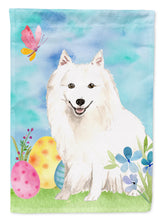 Load image into Gallery viewer, Easter Eggs Japanese Spitz Garden Flag - Outdoor Decorative Yard Flag CK1912GF