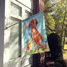 Load image into Gallery viewer, Easter Eggs Vizsla Flag Canvas House Size CK1914CHF