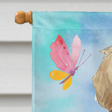 Load image into Gallery viewer, Easter Eggs Golden Retriever Flag Canvas House Size CK1915CHF