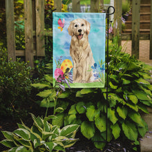 Load image into Gallery viewer, Easter Eggs Golden Retriever Garden Flag - Outdoor Decorative Yard Flag CK1915GF