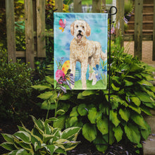 Load image into Gallery viewer, Easter Eggs Goldendoodle Garden Flag - Outdoor Decorative Yard Flag CK1916GF