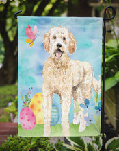 Load image into Gallery viewer, Easter Eggs Goldendoodle Garden Flag - Outdoor Decorative Yard Flag CK1916GF