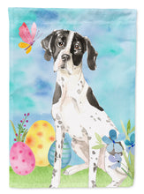 Load image into Gallery viewer, Easter Eggs English Pointer Flag Canvas House Size CK1917CHF