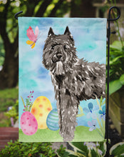 Load image into Gallery viewer, Easter Eggs Bouvier des Flandres Garden Flag - Outdoor Decorative Yard Flag CK1922GF