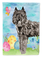 Load image into Gallery viewer, Easter Eggs Bouvier des Flandres Garden Flag - Outdoor Decorative Yard Flag CK1922GF