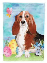 Load image into Gallery viewer, Easter Eggs Basset Hound Garden Flag - Outdoor Decorative Yard Flag CK1927GF