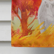 Load image into Gallery viewer, Jack Russell Terrier Fall Flag Canvas House Size CK1928CHF