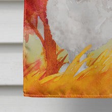Load image into Gallery viewer, Fall Poodle Flag Canvas House Size CK1929CHF