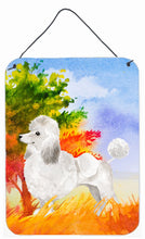 Load image into Gallery viewer, Fall Poodle Wall or Door Hanging Prints CK1929DS1216