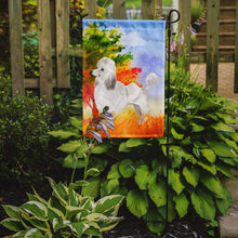 Load image into Gallery viewer, Fall Poodle Garden Flag - Outdoor Decorative Yard Flag CK1929GF