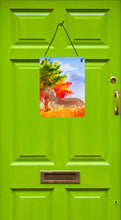 Load image into Gallery viewer, Fall Red Dachshund Wall or Door Hanging Prints CK1932DS1216