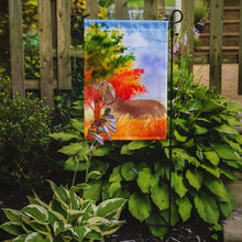 Load image into Gallery viewer, Fall Red Dachshund Garden Flag - Outdoor Decorative Yard Flag CK1932GF