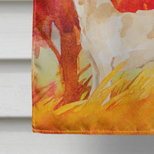 Load image into Gallery viewer, Fall Yellow Labrador Retriever Flag Canvas House Size CK1938CHF