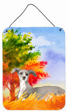 Load image into Gallery viewer, Fall Italian Greyhound Wall or Door Hanging Prints CK1939DS1216