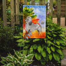Load image into Gallery viewer, Fall Silver Poodle Garden Flag - Outdoor Decorative Yard Flag CK1940GF