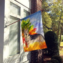 Load image into Gallery viewer, Fall German Shepherd Flag Canvas House Size CK1942CHF