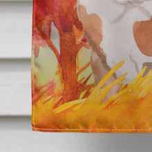 Load image into Gallery viewer, Fall English Bulldog Flag Canvas House Size CK1944CHF