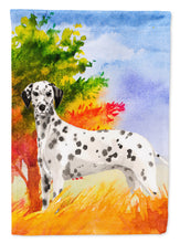 Load image into Gallery viewer, Fall Dalmatian Flag Canvas House Size CK1945CHF