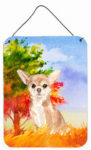 Load image into Gallery viewer, Fall Chihuahua Wall or Door Hanging Prints CK1948DS1216
