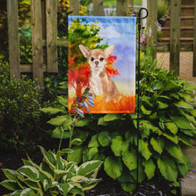 Load image into Gallery viewer, Fall Chihuahua Garden Flag - Outdoor Decorative Yard Flag CK1948GF