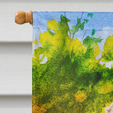 Load image into Gallery viewer, Fall Goldendoodle Flag Canvas House Size CK1949CHF
