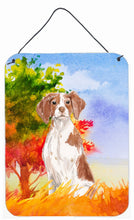 Load image into Gallery viewer, Fall Brittany Spaniel Wall or Door Hanging Prints CK1954DS1216