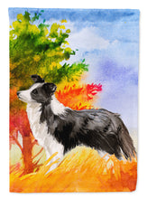 Load image into Gallery viewer, Fall Border Collie Flag Canvas House Size CK1955CHF