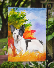Load image into Gallery viewer, Fall French Bulldog Garden Flag - Outdoor Decorative Yard Flag CK1956GF