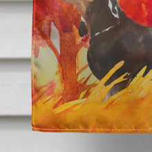 Load image into Gallery viewer, Fall Dachshund Flag Canvas House Size CK1958CHF