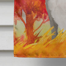 Load image into Gallery viewer, Fall Staffordshire Bull Terrier Flag Canvas House Size CK1962CHF