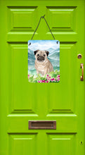 Load image into Gallery viewer, Mountian Flowers Fawn Pug Wall or Door Hanging Prints CK1969DS1216