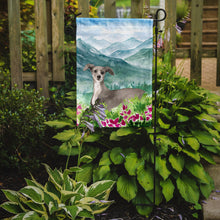Load image into Gallery viewer, Mountian Flowers Italian Greyhound Garden Flag - Outdoor Decorative Yard Flag CK1974GF