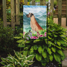 Load image into Gallery viewer, Mountian Flowers Great Dane Garden Flag - Outdoor Decorative Yard Flag CK1976GF