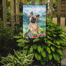 Load image into Gallery viewer, Mountian Flowers Fawn French Bulldog Garden Flag - Outdoor Decorative Yard Flag CK1978GF