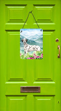 Load image into Gallery viewer, Mountian Flowers Dalmatian Wall or Door Hanging Prints CK1980DS1216
