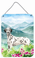 Load image into Gallery viewer, Mountian Flowers Dalmatian Wall or Door Hanging Prints CK1980DS1216