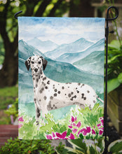 Load image into Gallery viewer, Mountian Flowers Dalmatian Garden Flag - Outdoor Decorative Yard Flag CK1980GF