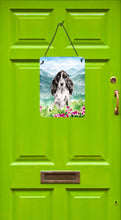 Load image into Gallery viewer, Mountian Flowers Black Parti Cocker Spaniel Wall or Door Hanging Prints CK1982DS1216