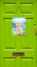 Load image into Gallery viewer, Mountian Flowers Goldendoodle Wall or Door Hanging Prints CK1984DS1216