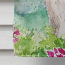 Load image into Gallery viewer, Mountian Flowers Brittany Spaniel Flag Canvas House Size CK1989CHF