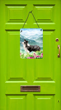 Load image into Gallery viewer, Mountian Flowers Border Collie Wall or Door Hanging Prints CK1990DS1216