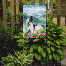 Load image into Gallery viewer, Mountian Flowers French Bulldog Garden Flag - Outdoor Decorative Yard Flag CK1991GF