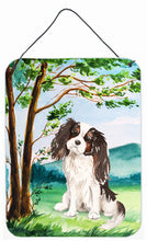 Load image into Gallery viewer, Under the Tree Tricolor Cavalier Spaniel Wall or Door Hanging Prints CK2001DS1216