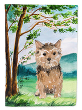 Load image into Gallery viewer, Under the Tree Norwich Terrier Garden Flag - Outdoor Decorative Yard Flag CK2006GF