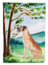 Load image into Gallery viewer, Under the Tree Great Dane Garden Flag - Outdoor Decorative Yard Flag CK2011GF