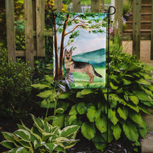 Load image into Gallery viewer, Under the Tree German Shepherd Garden Flag - Outdoor Decorative Yard Flag CK2012GF