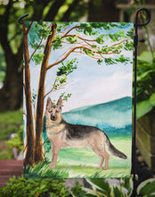 Load image into Gallery viewer, Under the Tree German Shepherd Garden Flag - Outdoor Decorative Yard Flag CK2012GF