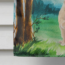 Load image into Gallery viewer, Under the Tree Fawn French Bulldog Flag Canvas House Size CK2013CHF