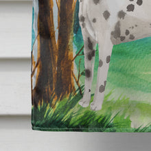Load image into Gallery viewer, Under the Tree Dalmatian Flag Canvas House Size CK2015CHF