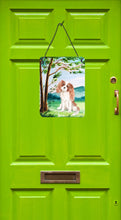 Load image into Gallery viewer, Under the Tree Blenheim Cavalier Spaniel Wall or Door Hanging Prints CK2020DS1216